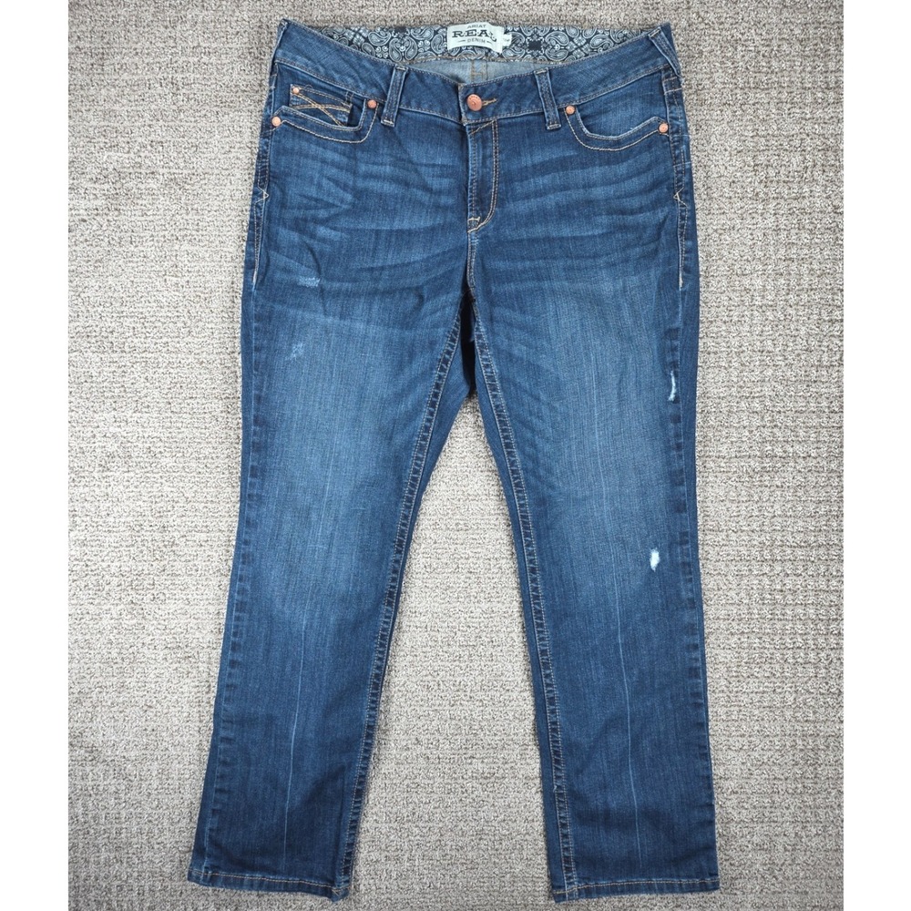 ARIAT Real Denim Women's Jeans Dark Wash Straight Size 16WR (36x31)